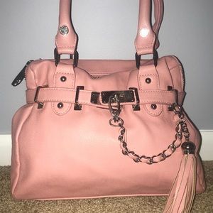 Sale!!!! 👜Steve Madden Pink Tassel & Chain Bag